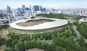 National Stadium of Japan - Projet avec jardins suspendus - copyright Japan Sport Council