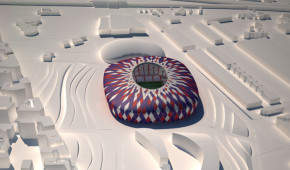 New Fiorentina Stadium - Vue aérienne du projet
