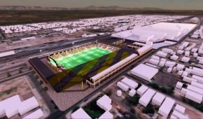 New Mexico United Stadium - Vue aérienne