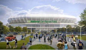 New Rams Stadium - Version National Car Rental Field