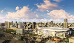 New San Diego Stadium by Manica - Vue aérienne - copyright Manica