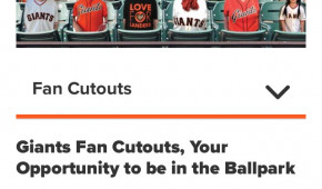 Oracle Park - Giants Fan Cutouts - copyright MLB Ballpark