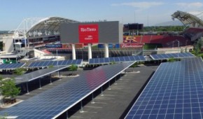Ouverture de la ferme solaire du Rio Tinto Stadium