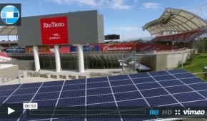 Parking du Rio Tinto en ferme solaire