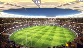 Perth Stadium : Vue intérieure