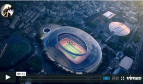 Projet de Stade pour Tokyo2020 par Cox Architecture