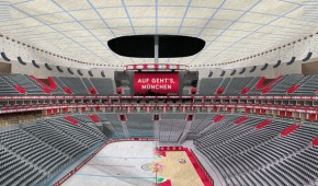 Red Bull Arena - Munich - Version hockey et basket - copyright Daniel Ebermann