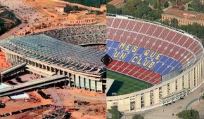 Retour en images sur l'histoire du Camp Nou et du Palau