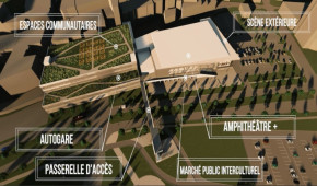 Saguenay Arena - Plan des éléments autour de l'arena