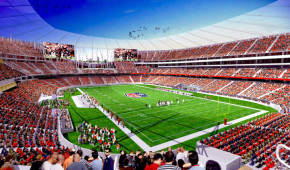 San Diego State University Stadium - Vue du terrain