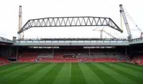 Situation des travaux d'Anfield Road