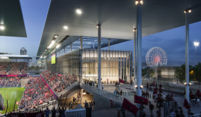 St Louis MLS Stadium - Etage d'angle - décembre 2020