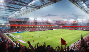 Premiers visuels du stade MLS de Saint Louis