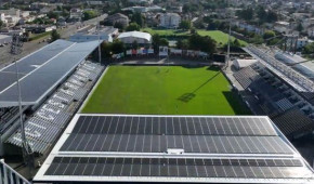 Stade Alfred Armandie - Panneaux photovoltaïques - février 2024
