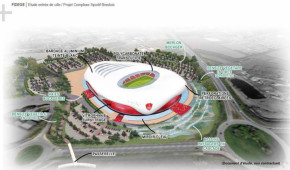 Stade Brestois 29 Stadium - Vue détaillée du dessus