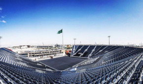 Un stade de boxe monté en deux mois en Arabie Saoudite