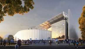 Stade de la Meinau - Extérieur par Populous - décembre 2020