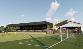 Stade de la plaine du Hameau - Vue du terrain du Nouste Camp - Juin 2020
