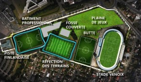 Stade de Venoix - Claude-Mercier - Projet de camp d'entrainement pour SM Caen