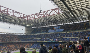 Stade Giuseppe-Meazza - Tribune des visiteurs - Inter-Roma 2022-04-23 - copyright OStadium.com