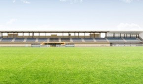 Stade Ladoumègue - Massy - Projet extension février 2016 - vue ensemble