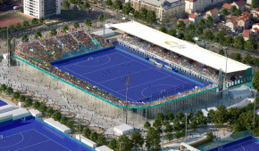Stade Olympique Yves-du-Manoir - Version Paris 2024 et hockey sur gazon