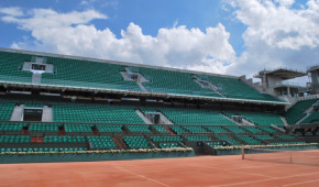 Stade Roland-Garros - Court Philippe Chatrier - août 2015