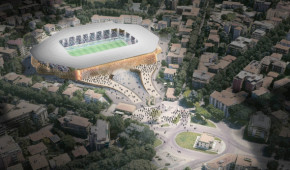 Premières images de la rénovation du stade de Parme