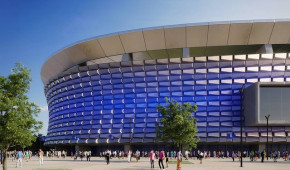 Stadion Maksimir - Façade - nouveau stade - avril 2021