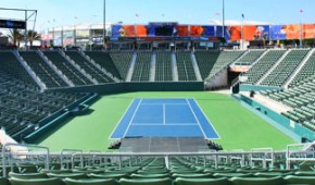 StubHub Center : Terrain de tennis