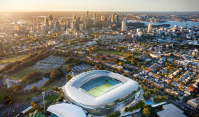 Sydney Football Stadium - Design du projet 2022 - copyright Cox