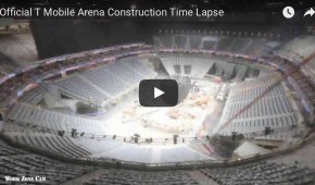 T-Mobile Arena Construction Time Lapse