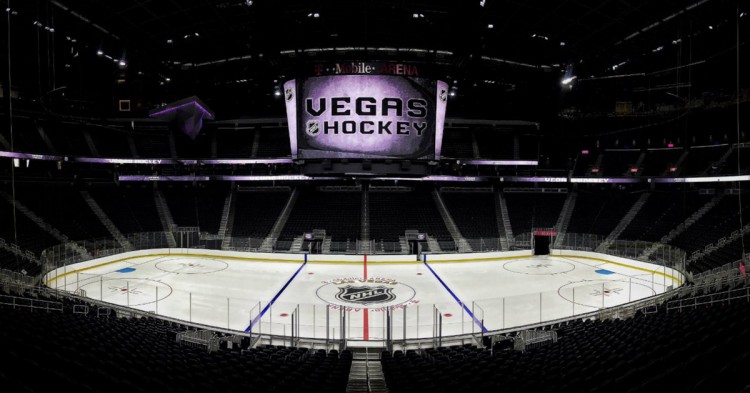 Patinoire Prete Pour La Nhl A Las Vegas Ostadium Com