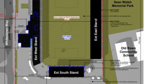 Tallaght Stadium - Plan pour nouvelle tribune nord - octobre 2020