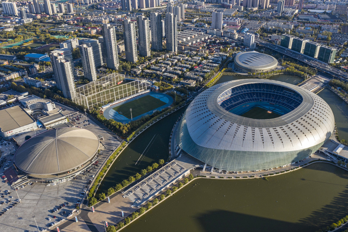 Galerie d'images de Tianjin Olympic Center • OStadium.com