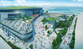 Tokyo A-Arena - Entrée - projet - août 2022