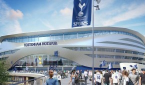 Tottenham HotSpurs Stadium : Parvis d'entrée