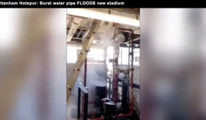 Nouveau problème au stade de Tottenham