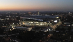 Tottenham HotSpurs Stadium - Vue aérienne - copyright Populous