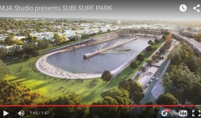 Un stade australien transformé en piscine à vagues ?