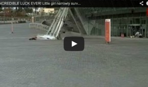 Une fillette survit au bombardement de la Donbass Arena