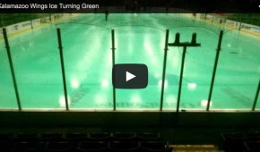 Une patinoire aux couleurs de la Saint Patrick