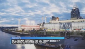U.S. Bank Arena - Projet NCAA 2022 - vue de l'ensemble - copyright FOX19