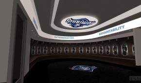 UW–Milwaukee Panther Arena - Rénovation des vestiaires pour les Milwaukee Admirals