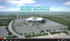 Vidéo de la rénovation du stade des Dolphins de Miami