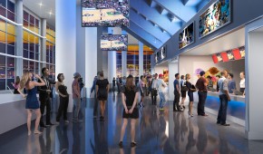 Vivint Smart Home Arena - Projet de rénovation - niveau 5 - copyright Utah Jazz