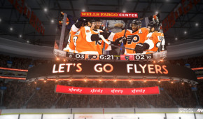 Ecran 4K au Wells Fargo Center de Philadelphie