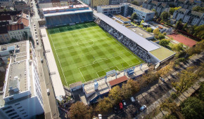 Wiener Sport-Club Stadion - Projet rénovation - vue aérienne