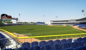 Zoom sur le First Tennessee Park à Nashville