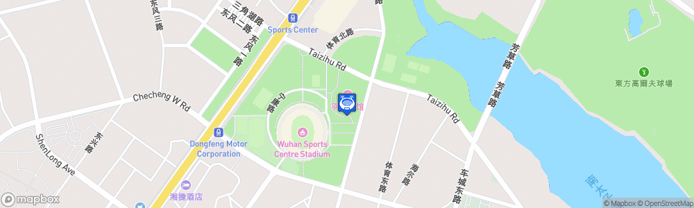 Static Map of Wuhan Gymnasium